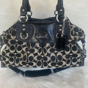 Coach “Ashley” Signature Satchel